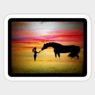 My Horse and Me Sticker